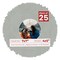Light Grey Suede Mat Board for 7x7 Frames - Circle Opening for 4x5 Photos